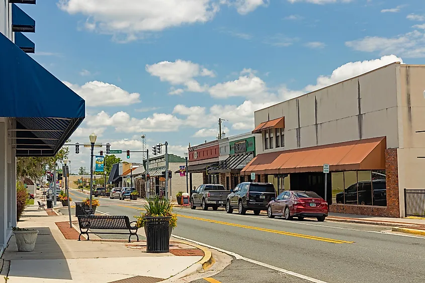 Marion Avenue in Lake City, Florida.