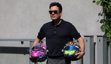 Jimmy Fallon starts chewing on microphone in cringey interview ahead of F1 Miami