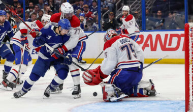 NHL EDGE stats for Lightning-Canadiens Game 7
