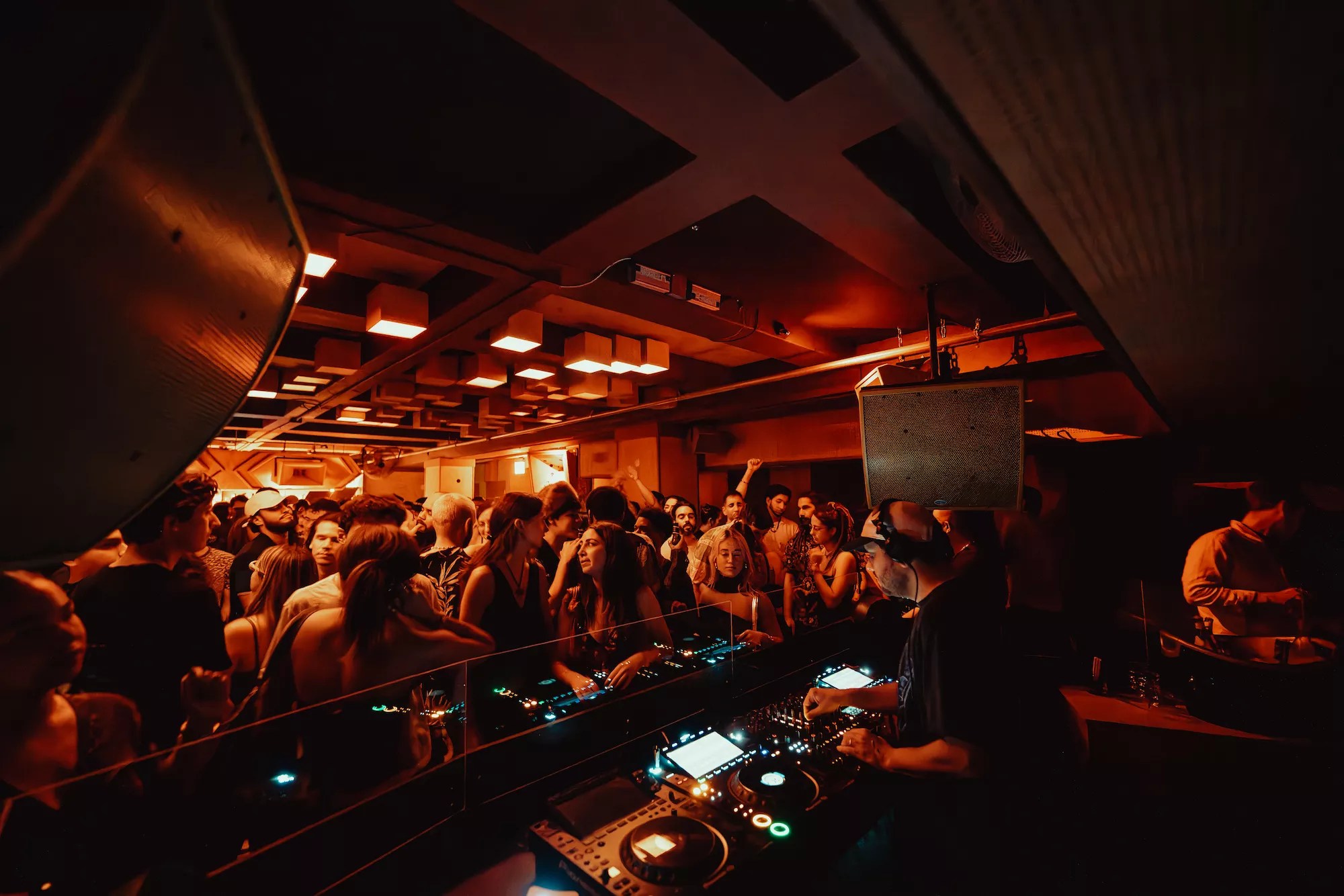 Interior of Jolene Sound Room in downtown Miami