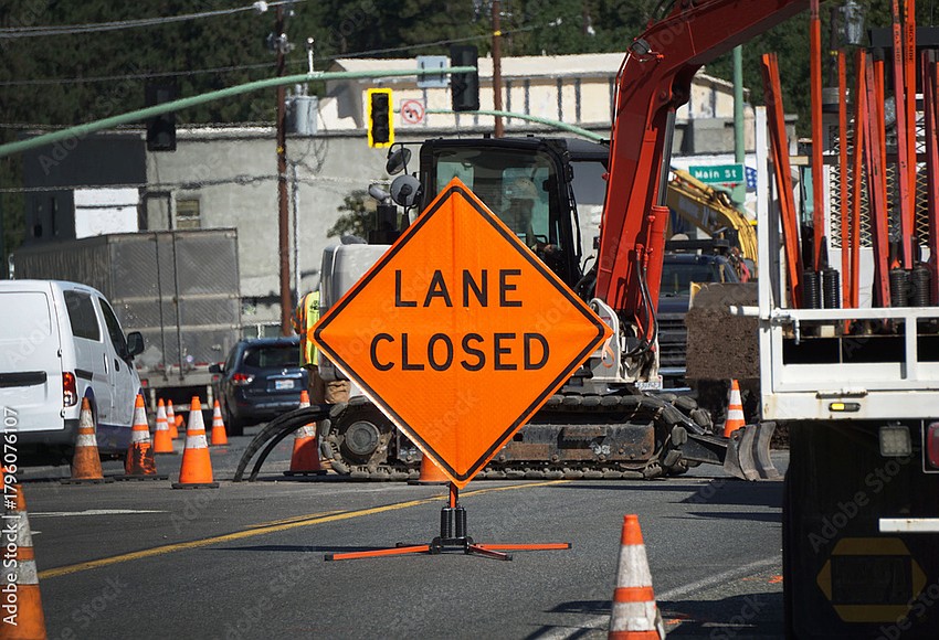 Lane closures in Windermere to last a week for road repairs