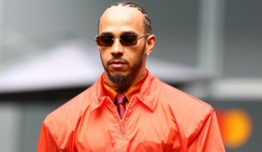 Lewis Hamilton turns heads with bold runway Saint Laurent look at F1 Miami GP