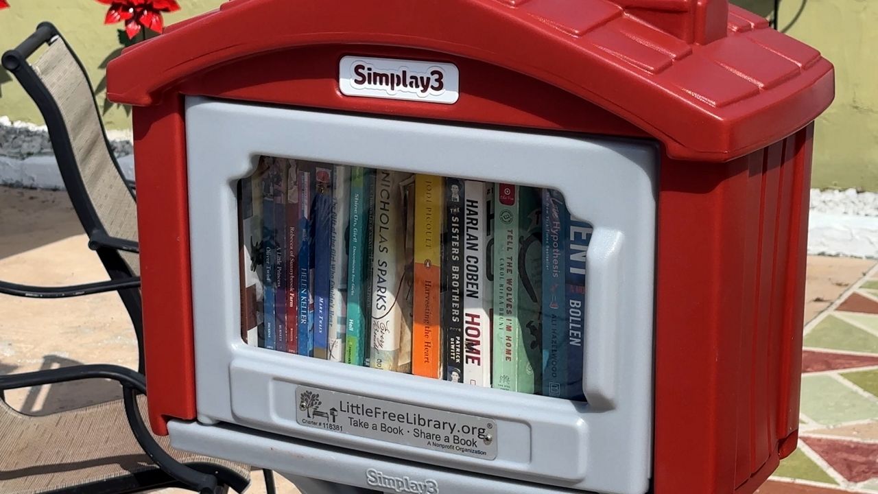 Little Free Library returns to Madeira Beach