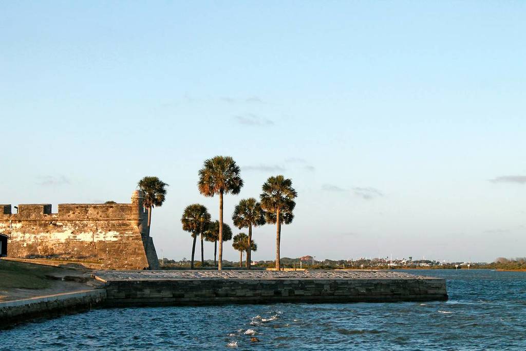 The St. Augustine, Florida Fort Castillo de San Marcos