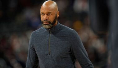 Former Magic coach Jamahl Mosley has been hired as the New Orleans Pelicans' head coach. (AP Photo/David Zalubowski)