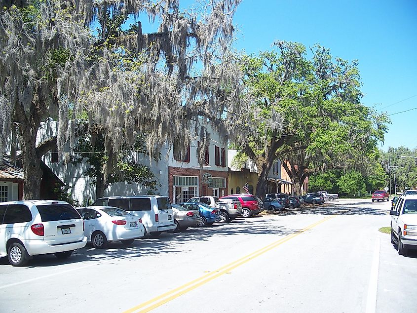 Micanopy Historic District, in Micanopy, Florida