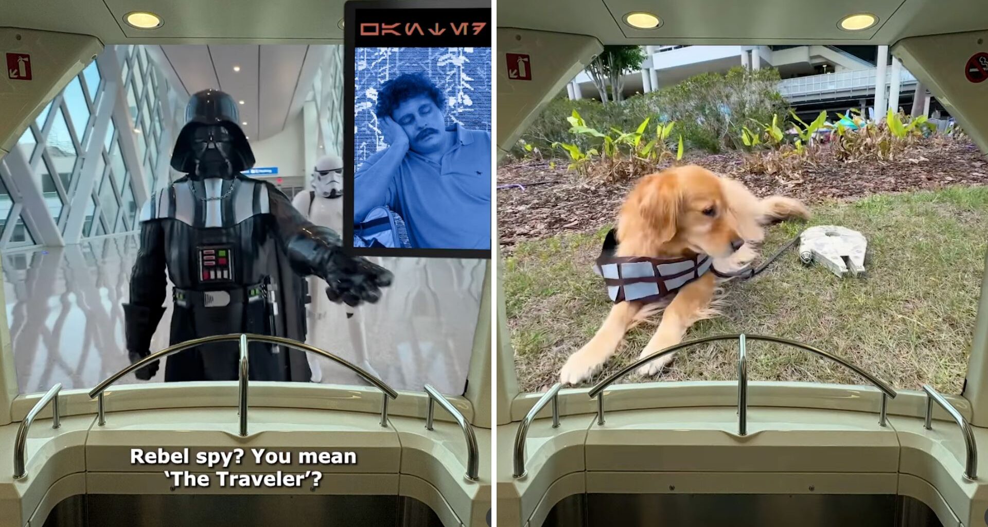 Orlando International Airport Parodies Star Tours for May the 4th