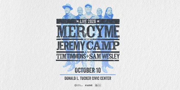 MercyMe LIVE Tour Coming to Tallahassee