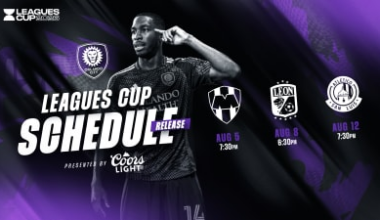 Kickoff times set for Orlando City’s League Cup 2026 Phase One matches
