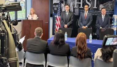 Agreement signing event with HSI.