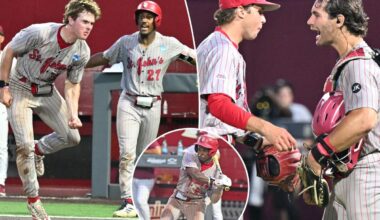 St. John's baseball pulls off NCAA regional win over top-ranked Florida State