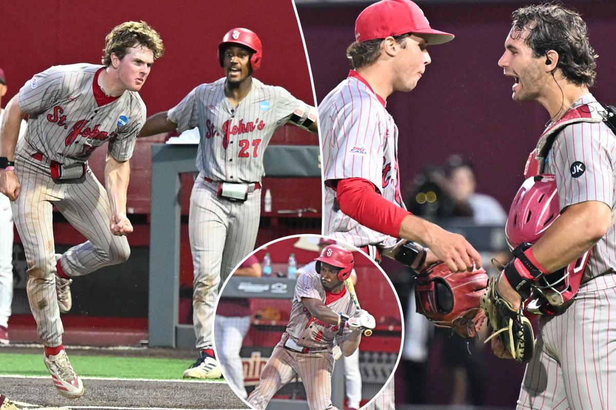 St. John's baseball pulls off NCAA regional win over top-ranked Florida State