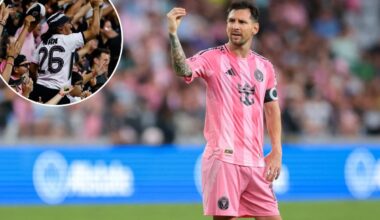 Inter Miami fans wage silent protest against Lionel Messi-led team