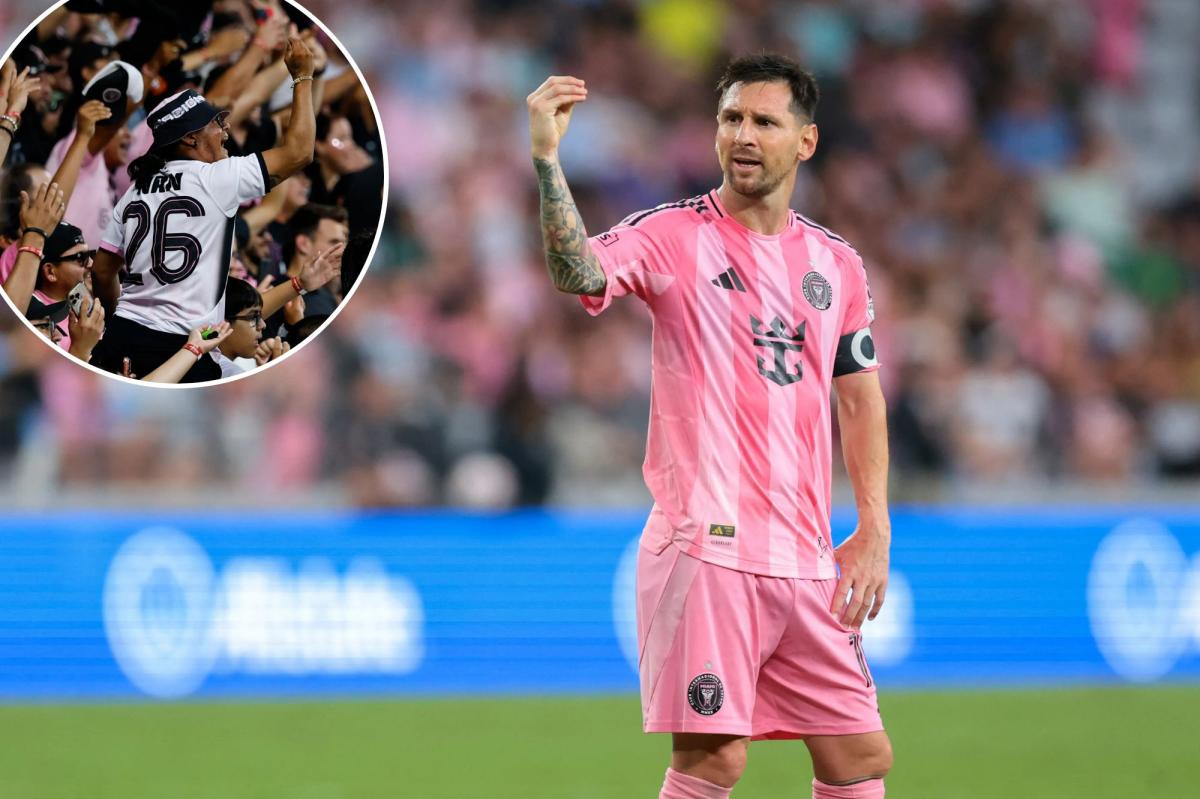 Inter Miami fans wage silent protest against Lionel Messi-led team