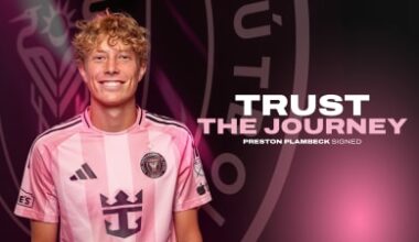 Inter Miami CF Signs Academy Graduate Preston Plambeck
