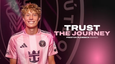 Inter Miami CF Signs Academy Graduate Preston Plambeck