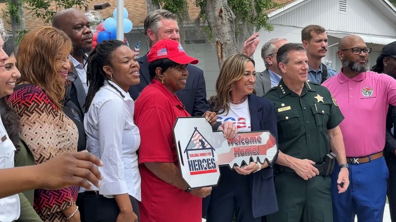 Veteran gets new home after old home damaged by hurricane