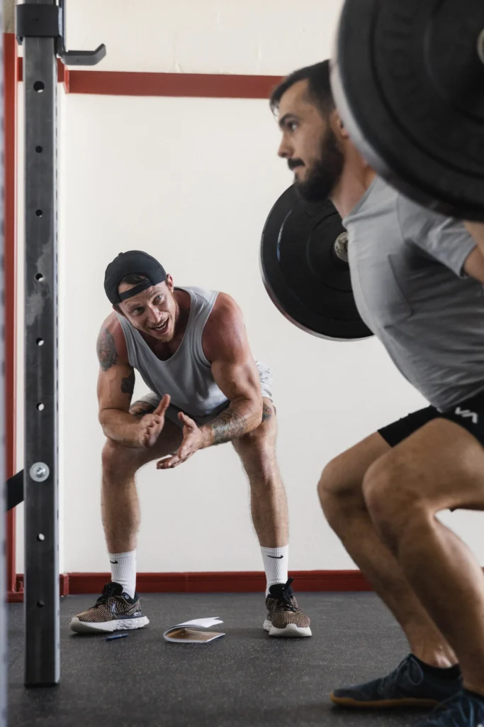 People posing for the camera
