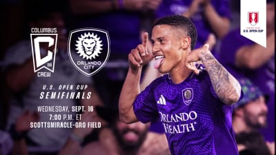 Orlando City SC to face Columbus Crew in 2026 Lamar Hunt U.S. Open Cup Semifinals 