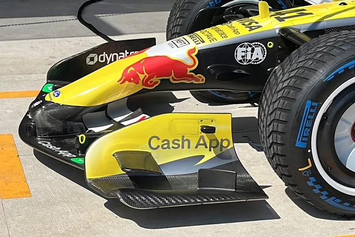 Racing Bulls car tech detail