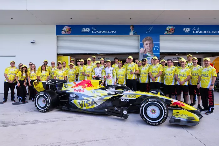 Racing Bulls team photo