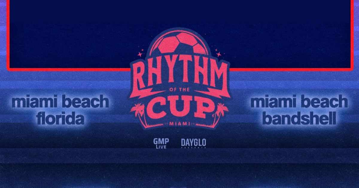 Miami's 'Rhythm Of The Cup' Series To Feature Chromeo, High Fade, Thievery Corporation, More