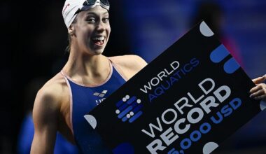 Gretchen Walsh Shatters 100m Butterfly World Record Again in Fort Lauderdale