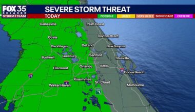 Orlando weather: Hot, humid day with possible storms to conclude weekend