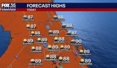 Orlando weather: Stormy pattern continues to kickoff the weekend