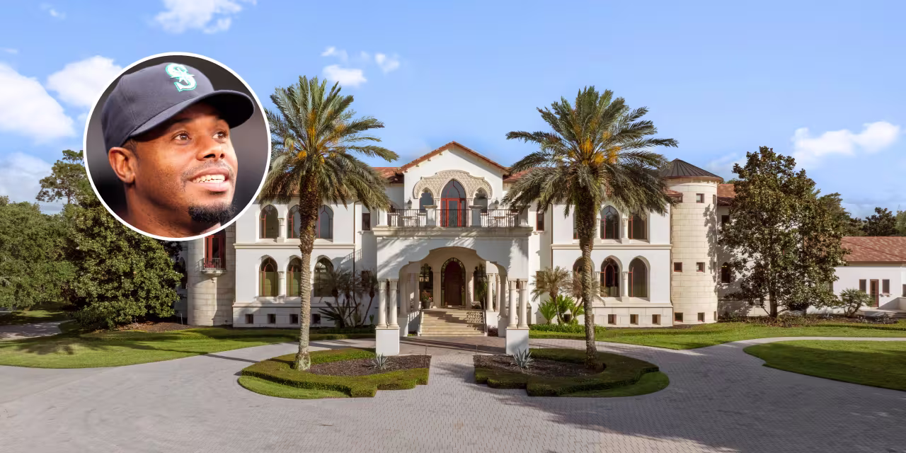 Retired Baseball Star Ken Griffey Jr. Lists Megamansion Outside Orlando for $27M