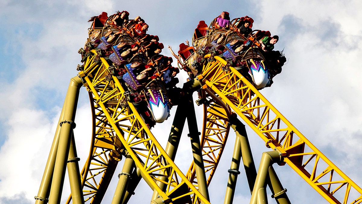 Guests ride Stardust Racer