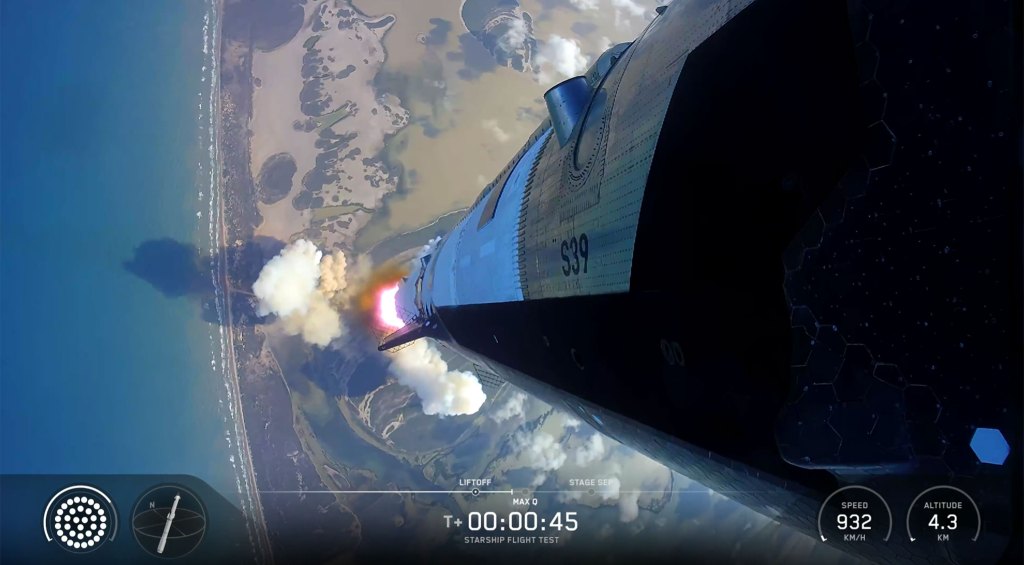 Watch Live: SpaceX launches next-gen Starship, but suffers some engine issues – Orlando Sentinel