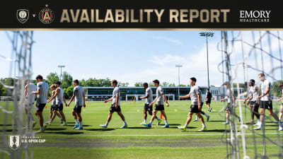 Availability report and match preview: 5-Stripes aim for semifinal berth in Open Cup
