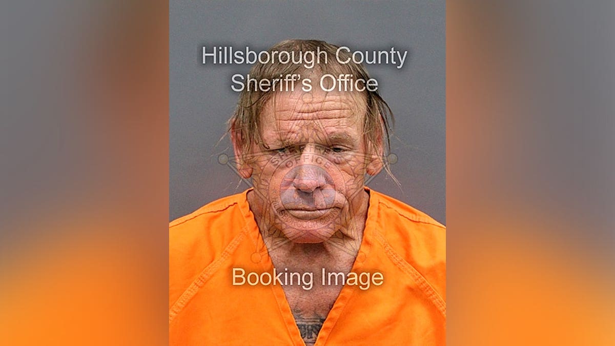 Booking photo of Joseph Patrick Wren wearing an orange jail uniform at the Hillsborough County Sheriff’s Office.
