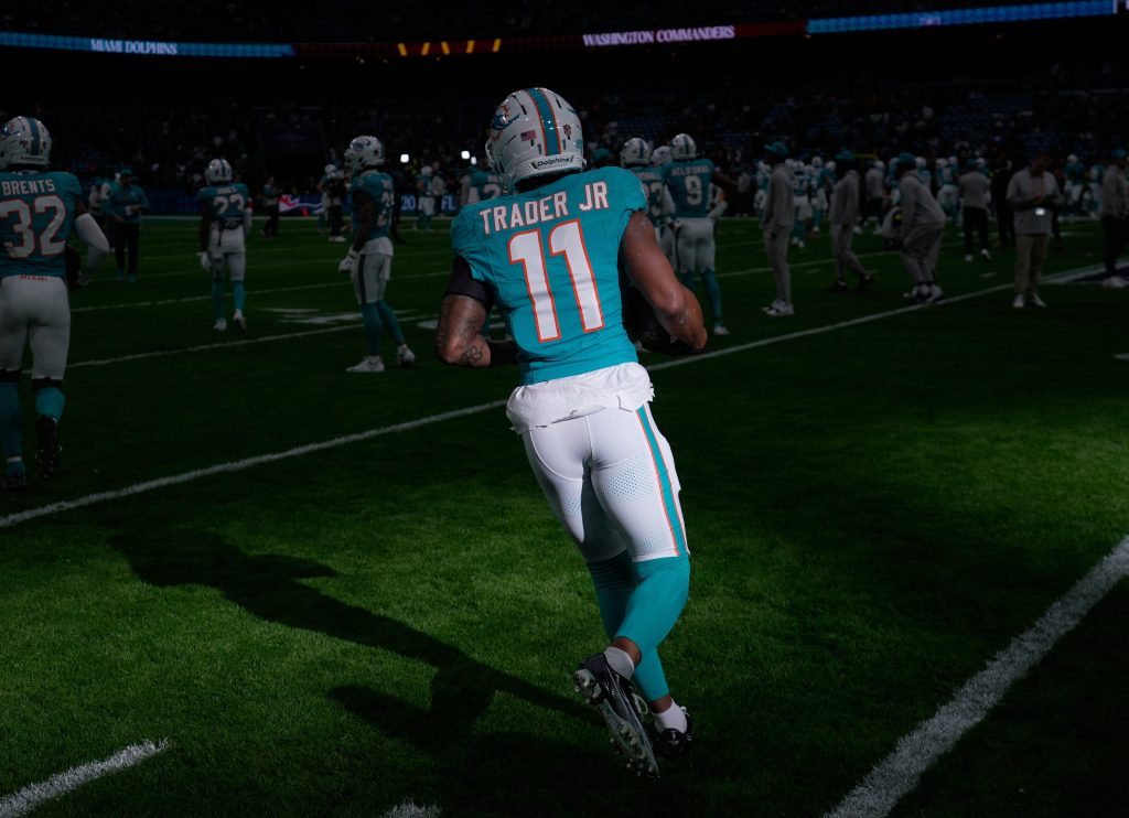 Miami Dolphins' Dante Trader could be starting safety in year 2
