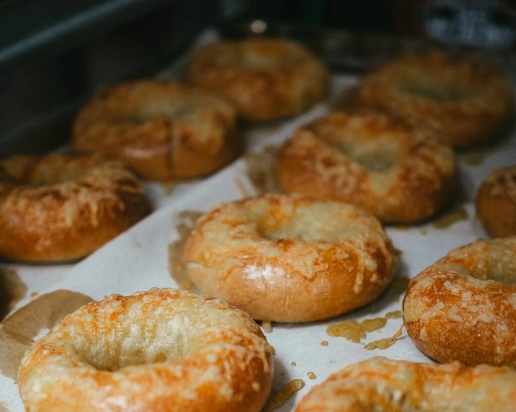 Bagels at The Lab Coffee in Tampa