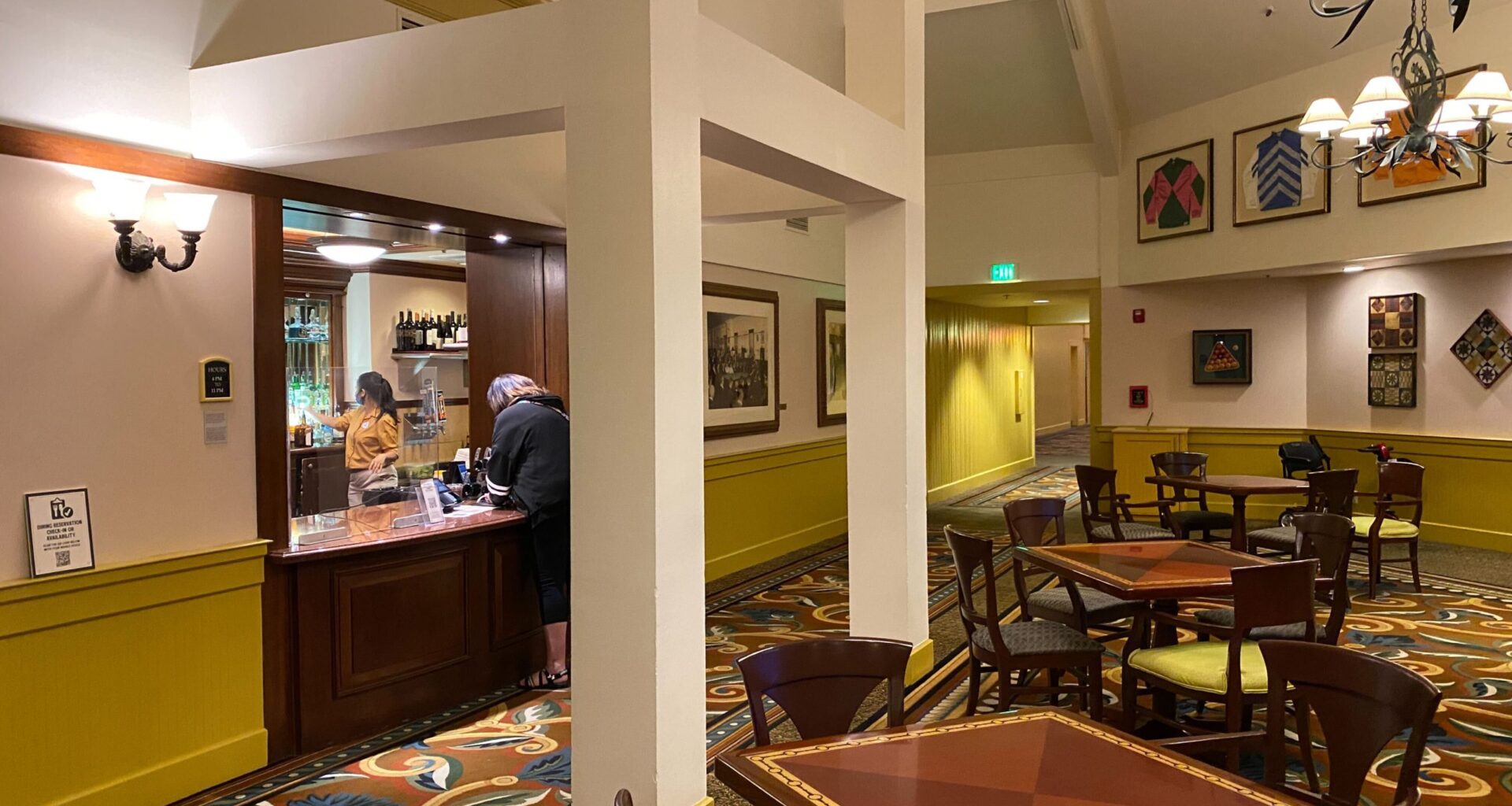 Turf Club Lounge at Disney