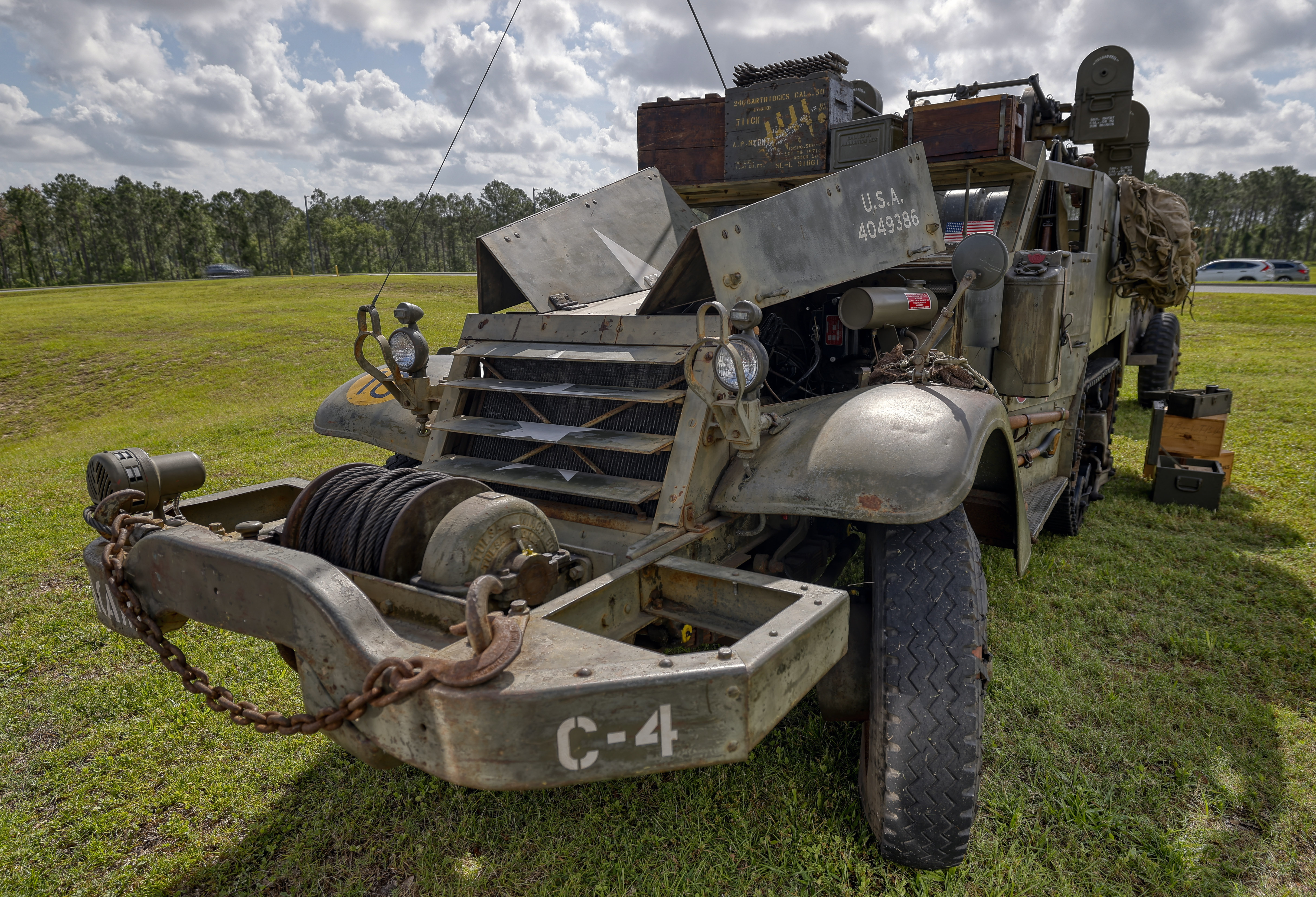 A 1943 White M16A2 Half-Track from the African Queen Project...