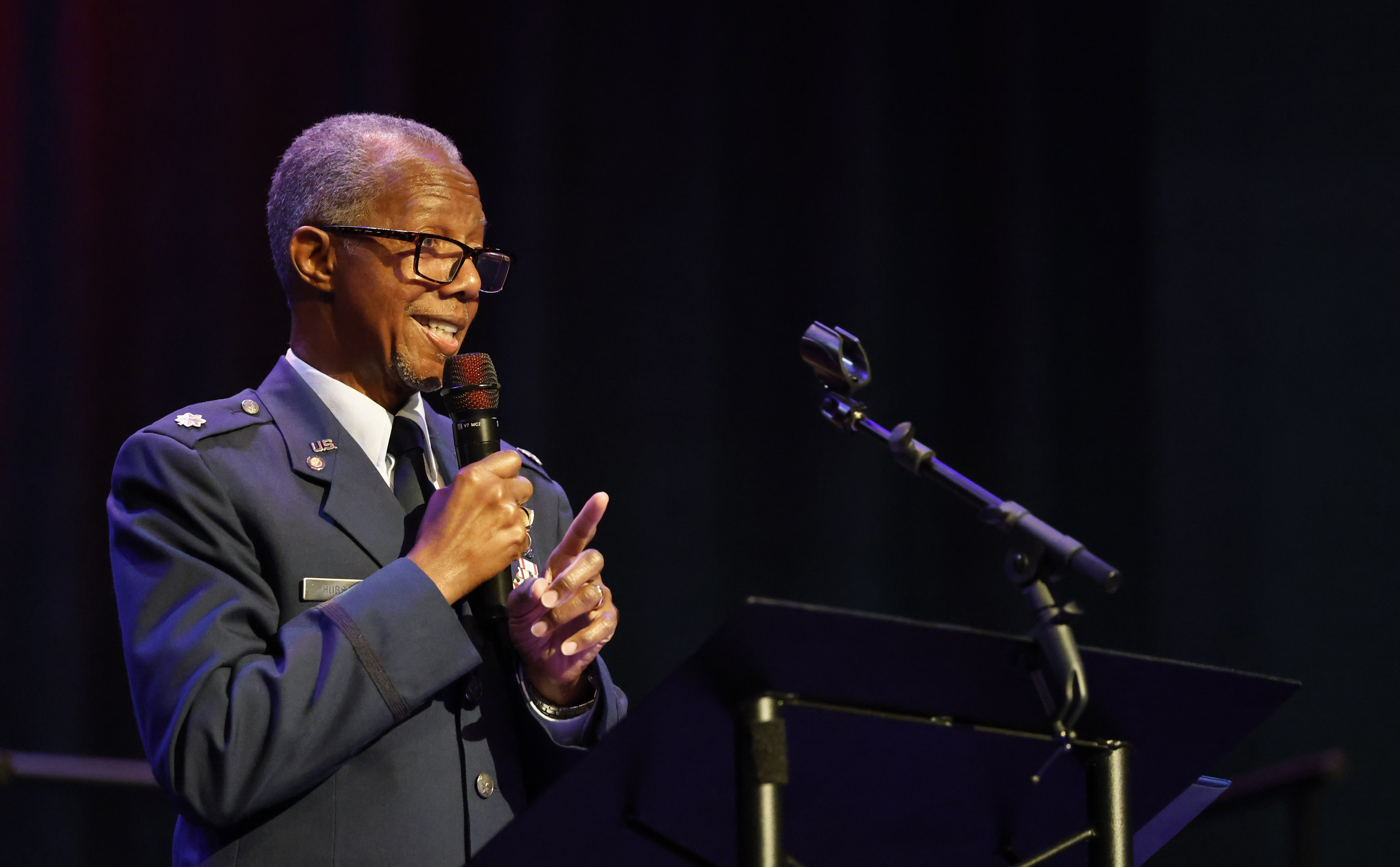 USAF Lt. Col. Montoria Hubbard (Ret.) is the keynote speaker...