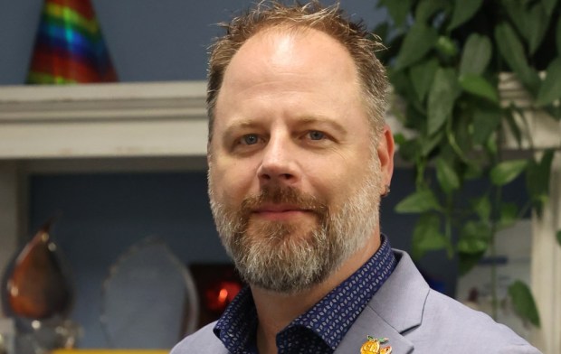 Clinton McCracken, president of the Orange County Classroom Teachers Association, on Wednesday, June 28, 2023. (Ricardo Ramirez Buxeda/ Orlando Sentinel)
