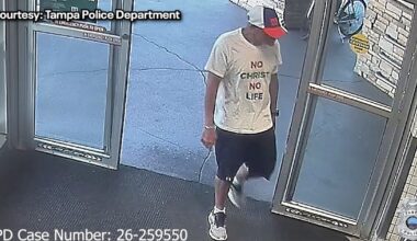 Police looking for suspect who wore 'No Christ No Life' shirt while assaulting 82-year-old woman: TPD