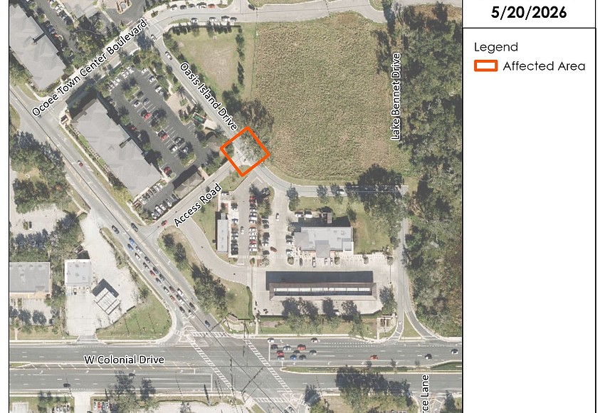 Ocoee to experience traffic lane closure