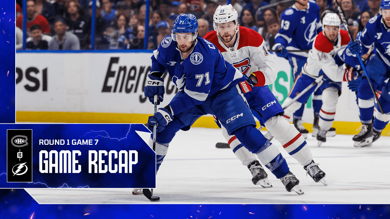 Game 7 Recap: Canadiens 2, Lightning 1