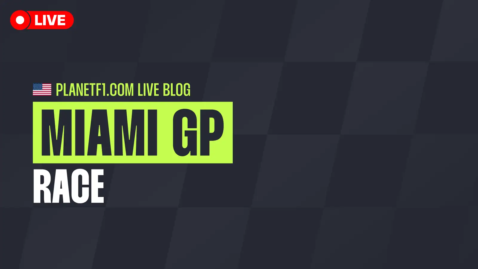 Miami Grand Prix action as it happens from Florida