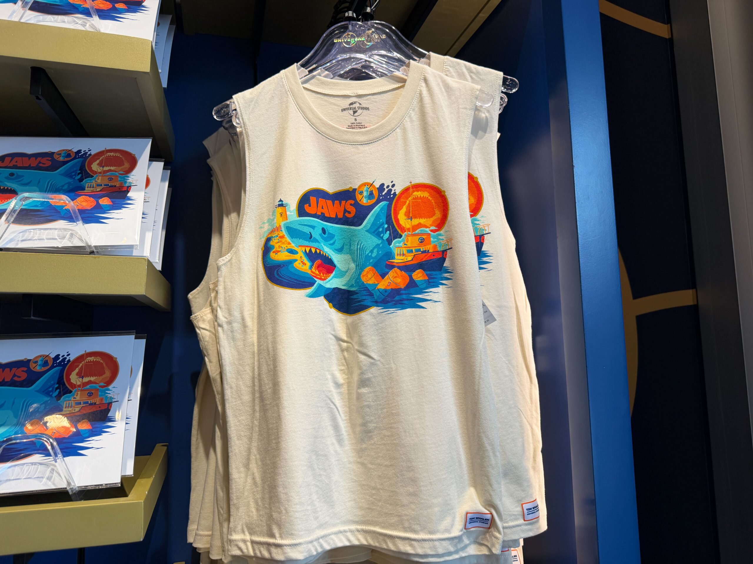 Front of Jaws Tank Top.