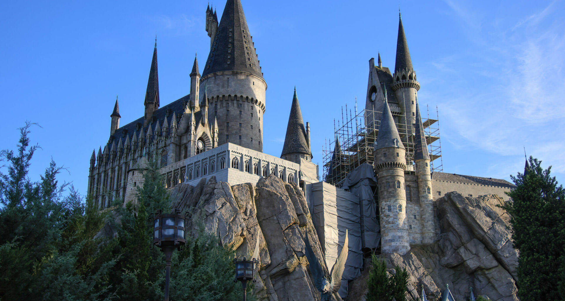 Hogwarts Castle Refurbishment Almost Complete as Scaffolding Comes Down at Universal Orlando