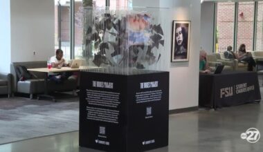 FSU art installation gives voice to childhood sexual abuse survivors