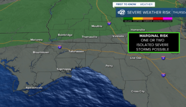 NWS-Tallahassee says severe weather possible
