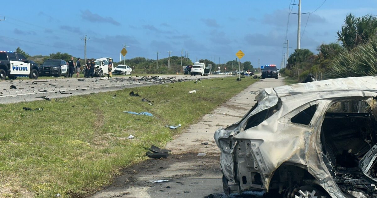 Wrong way driver dies after high-speed crash, four others injured