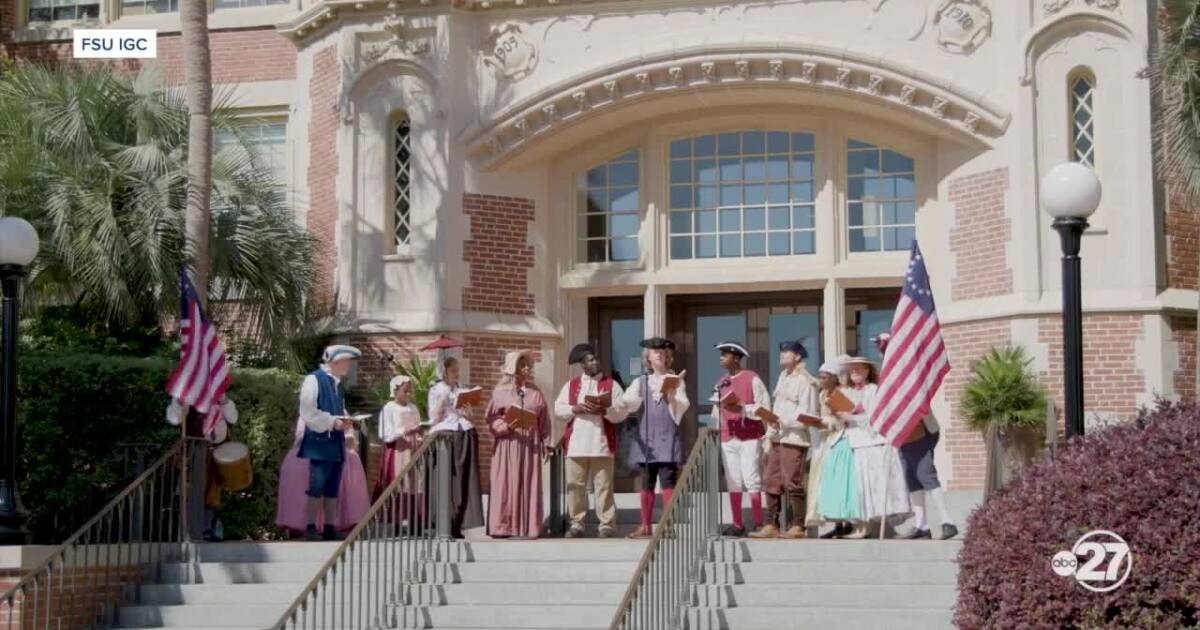 FSU's 'Founding Voices' brings history to life in Fl schools ahead of July 4th